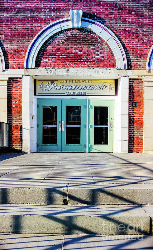 Paramount Theatre Poster featuring the photograph The Paramount Theatre by Colleen Kammerer