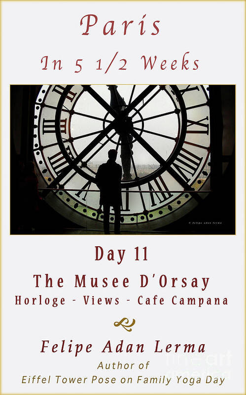 Licensing Poster featuring the photograph Time At The Musee D'orsay Cover Art by Felipe Adan Lerma