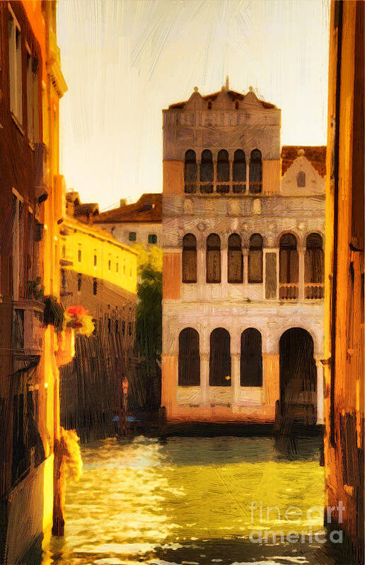 Venice Poster featuring the photograph Timeless Venice by Sheila Laurens
