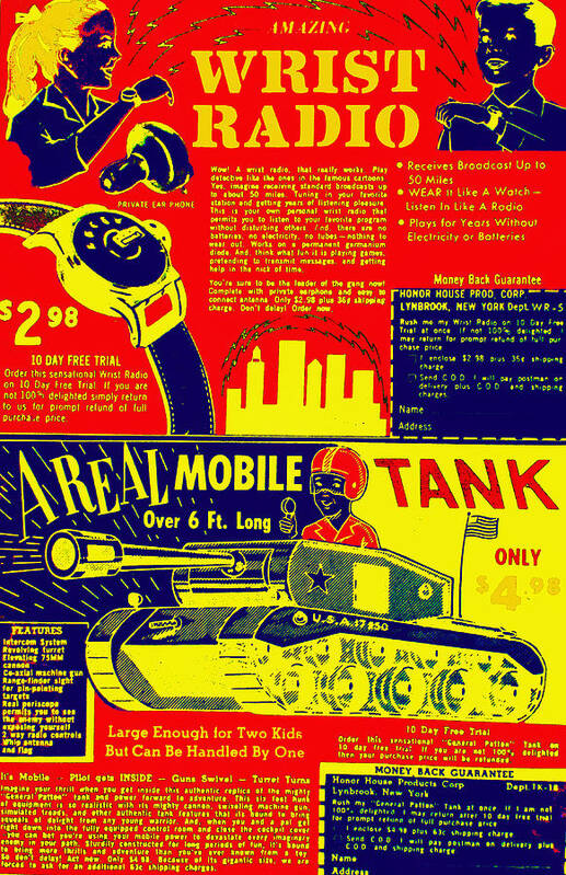  Poster featuring the painting Wrist Radio by Steve Fields
