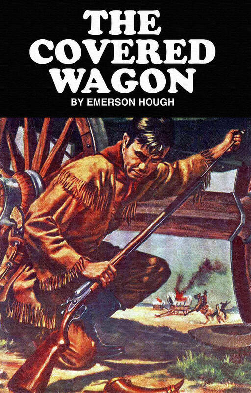 Comic Poster featuring the painting The Covered Wagon #4 by Unknown