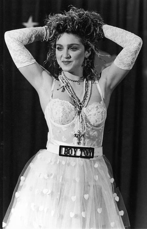 Usa Poster featuring the photograph Madonna At MTV Music Awards by Dmi