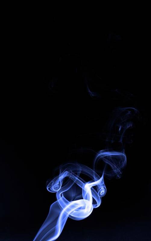 Smoke Poster featuring the photograph Beauty in smoke #9 by Martin Smith