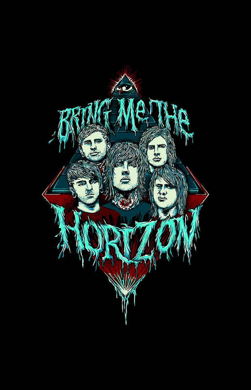 Bring Me The Horizon Poster by Calvin F Foster - Fine Art America