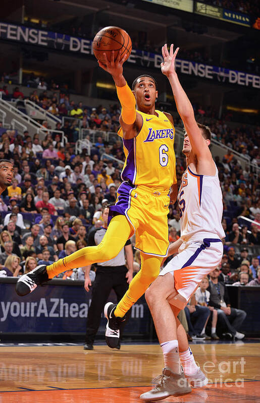 Jordan Clarkson Poster featuring the photograph Jordan Clarkson by Barry Gossage