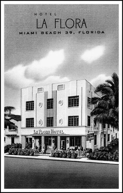 Miami Beach - Florida - Vintage Travel Poster, Retro Posters