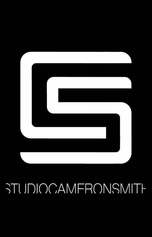 Logo Poster featuring the digital art Studio Logo by Cameron Smith