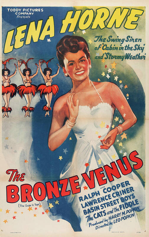 Bronze Poster featuring the mixed media ''The Bronze Venus'', 1938 by Movie World Posters