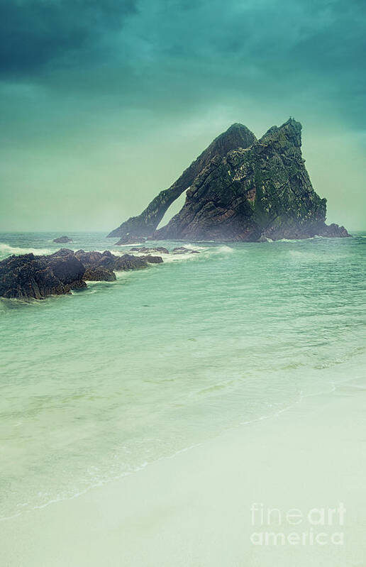 Ocean Poster featuring the photograph Topographic Oceans by David Lichtneker