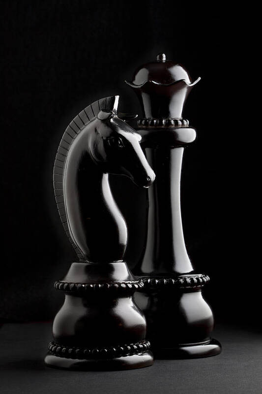 Queen Poster featuring the photograph Chess III by Tom Mc Nemar