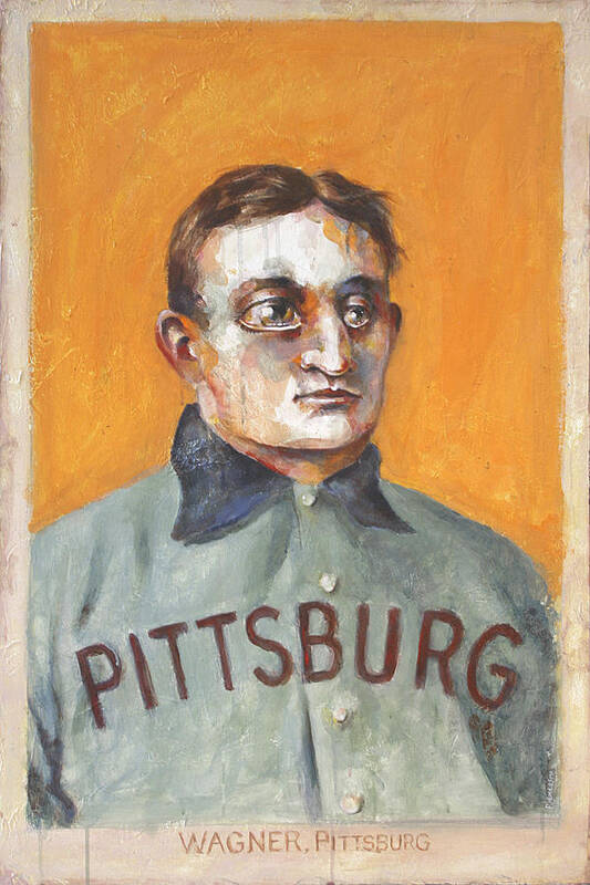 Honus Poster featuring the painting Honus by Kurt Riemersma