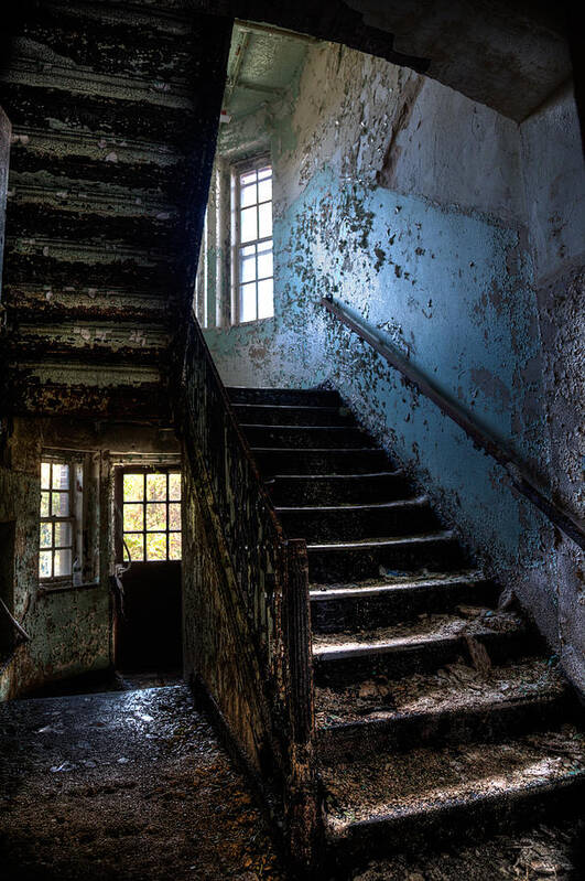 Argento Photography Poster featuring the photograph Stairway by George Argento