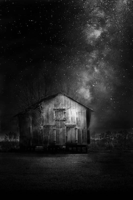 Farmland Poster featuring the photograph Starry Night by Marvin Spates