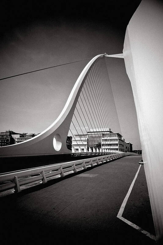 Dublin Poster featuring the photograph Samuel Beckett Bridge #1 by Sublime Ireland