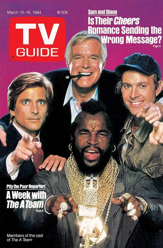 1980s Tv Poster featuring the photograph TV Guide TVGC003 H5185 by TV Guide Everett Collection