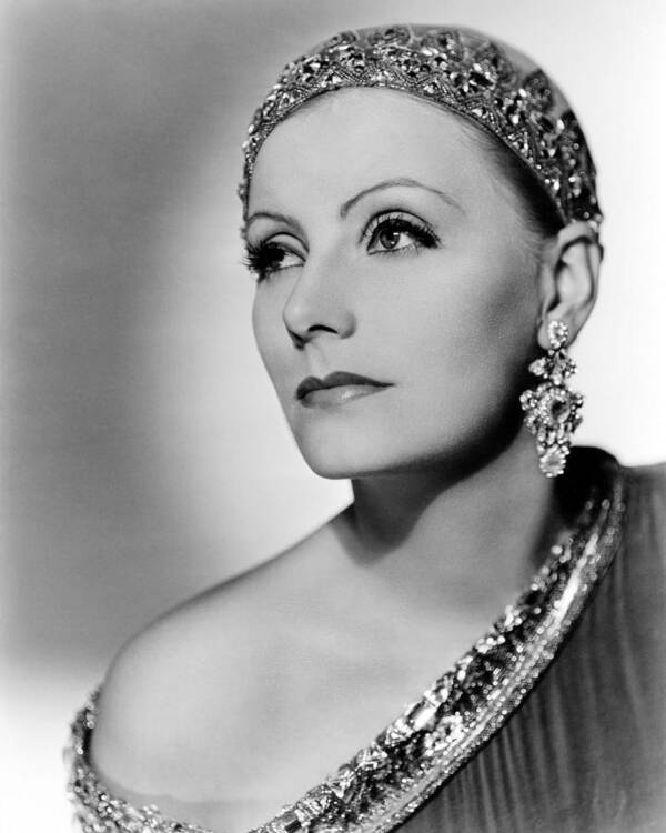 Greta Garbo Poster featuring the photograph Greta Garbo #15 by Silver Screen