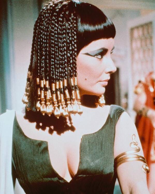 Cleopatra Poster featuring the photograph Elizabeth Taylor in Cleopatra #2 by Silver Screen