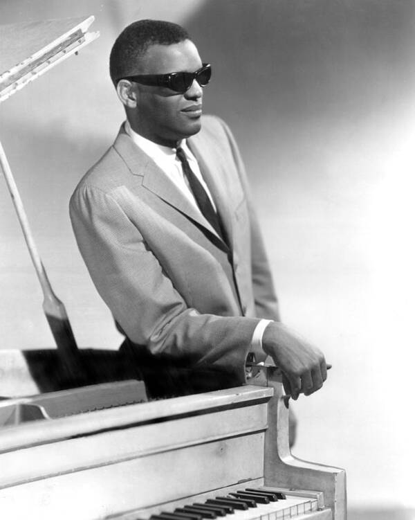 classic Poster featuring the photograph Ray Charles #2 by Retro Images Archive