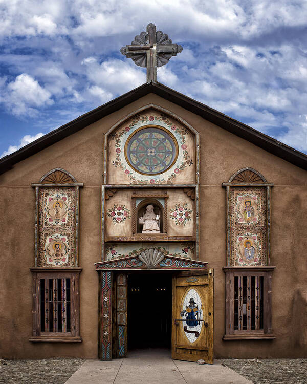 Santo Poster featuring the photograph Santo Nino Chapel by Nikolyn McDonald