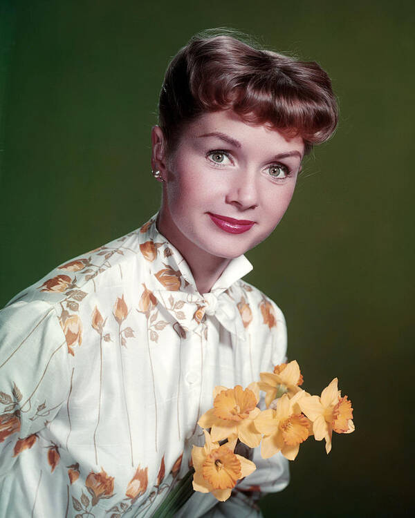 Debbie Reynolds Poster featuring the photograph Debbie Reynolds #30 by Silver Screen