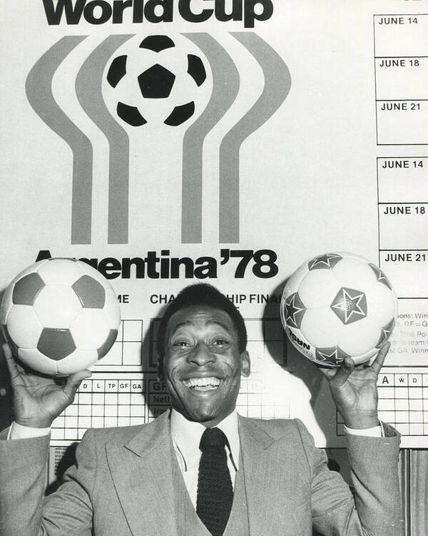 classic Poster featuring the photograph Pele #8 by Retro Images Archive