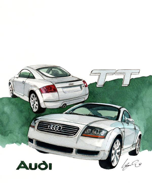 Audi TT Poster
