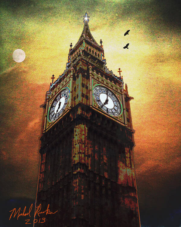 Big Ben Poster featuring the photograph Big Ben by Michael Rucker