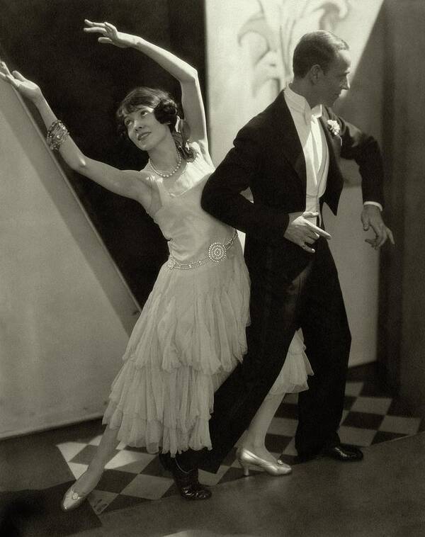 Actor Poster featuring the photograph Dancers Fred And Adele Astaire by Edward Steichen