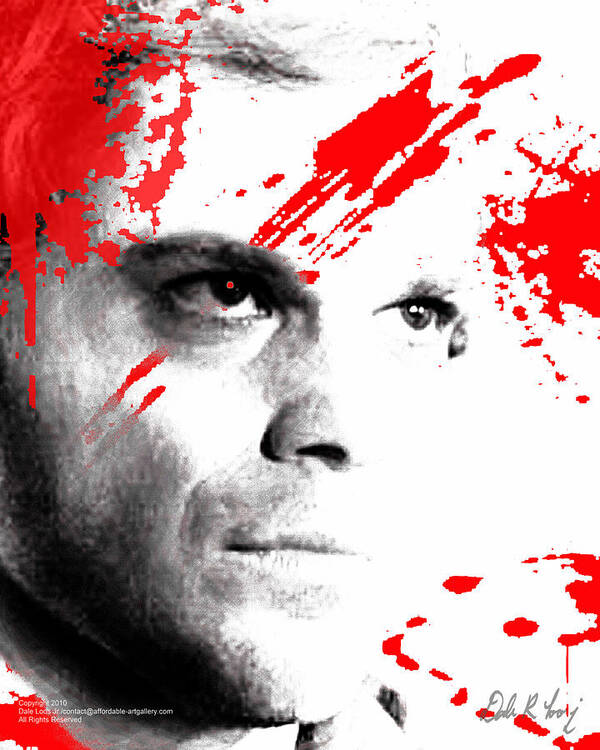Dexter Poster featuring the digital art Dexter Dreaming by Dale Loos Jr