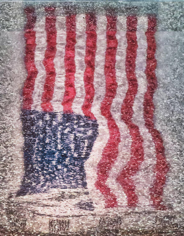 American Flag Poster featuring the photograph Flag by Jessica Levant