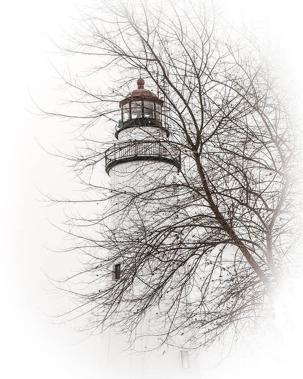Fort Gratiot Lighthouse Poster featuring the photograph Fort Gratiot Lighthouse by Grace Grogan