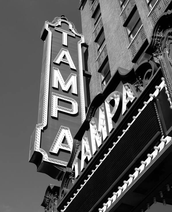 Fine Art Photography Poster featuring the photograph Historic Tampa by David Lee Thompson