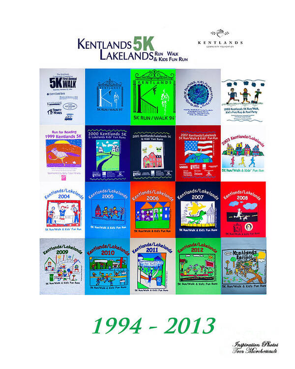Kentlands Poster featuring the photograph History of the Kentlands 5K Shirts by Thomas Marchessault