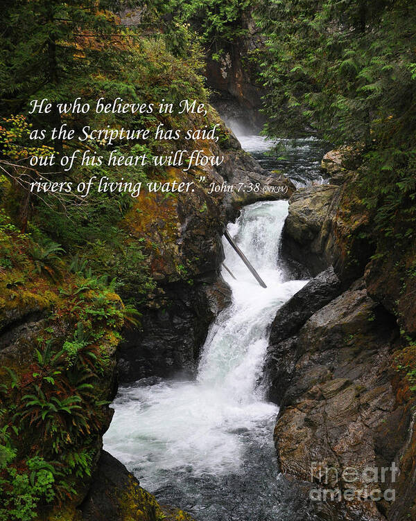 Photograph Poster featuring the photograph Living Water by Kirt Tisdale