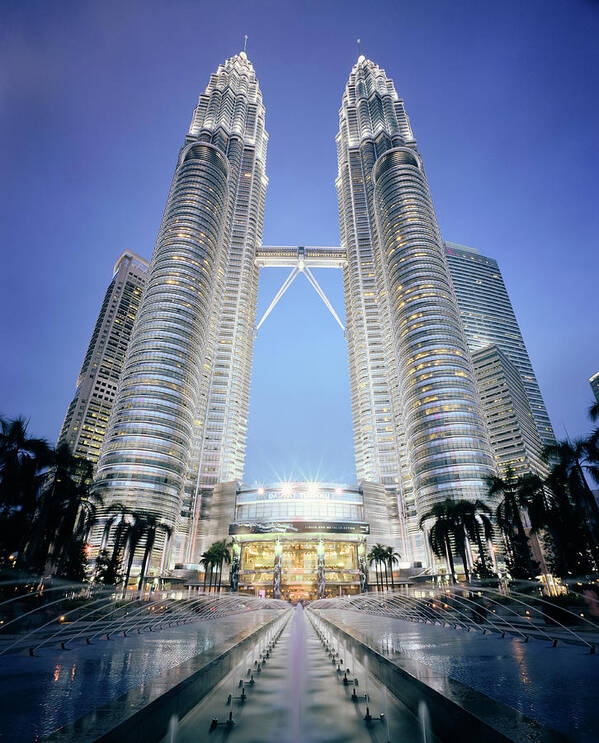 Malaysia, Kuala Lumpur, Petronas Towers Poster by Martin Puddy