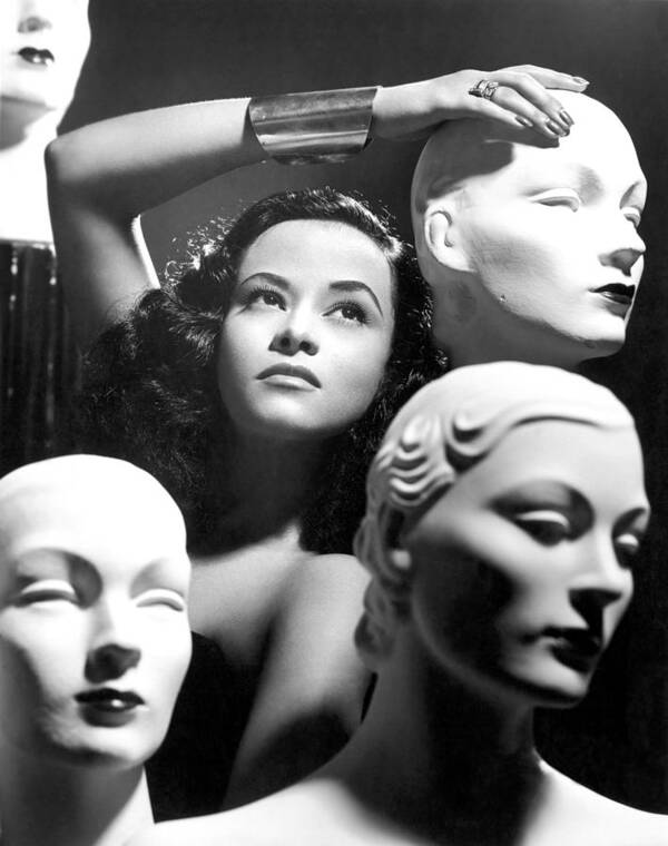 Mannequin Heads Poster by Underwood Archives - Fine Art America