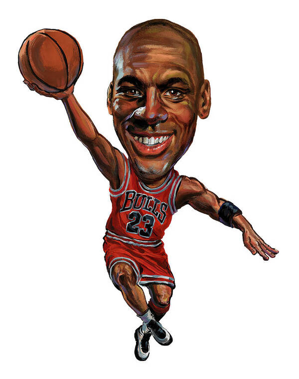 Michael Jordan Poster by Art - Pixels Merch