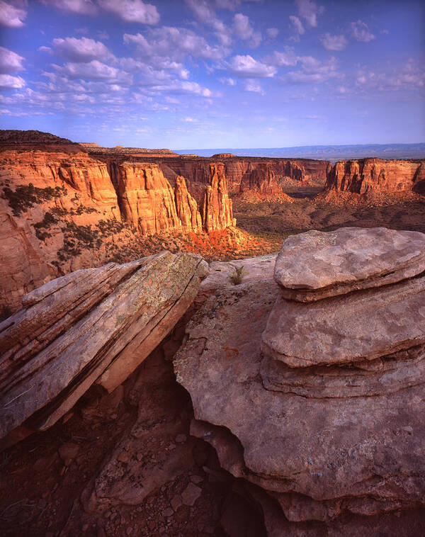 Colorado National Monument Poster featuring the photograph Monumental Morning by Ray Mathis