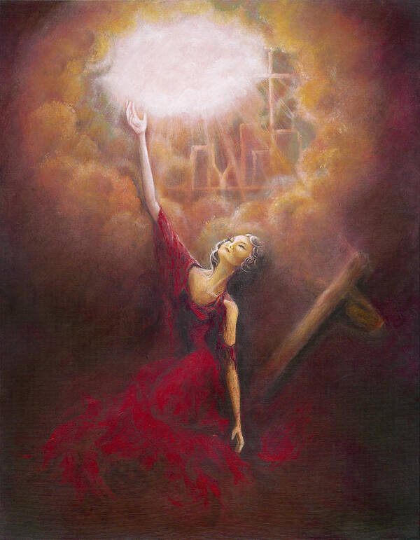 Jesus Poster featuring the painting My Salvation by Stephanie Broker