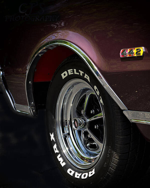 Oldsmobile Poster featuring the photograph Olds 442 by Chris Dzierzewski