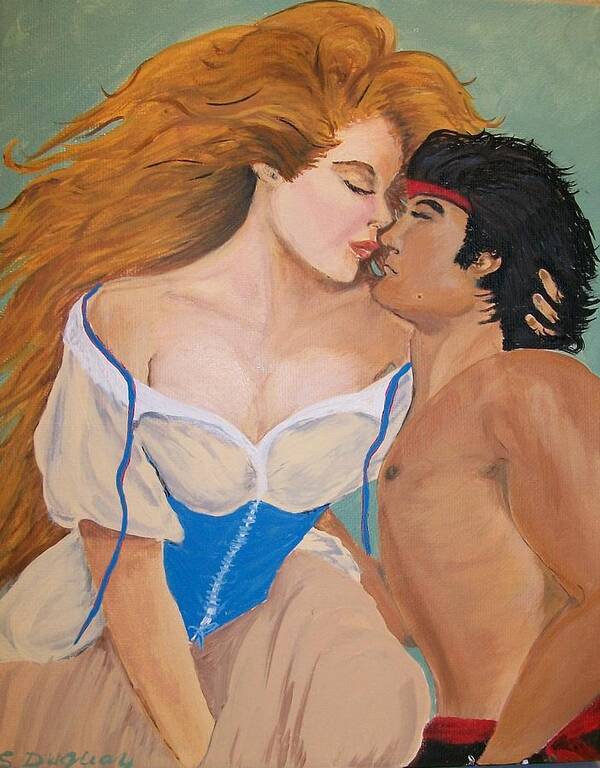 Pirate Poster featuring the painting Pirate's Pleasure by Sharon Duguay