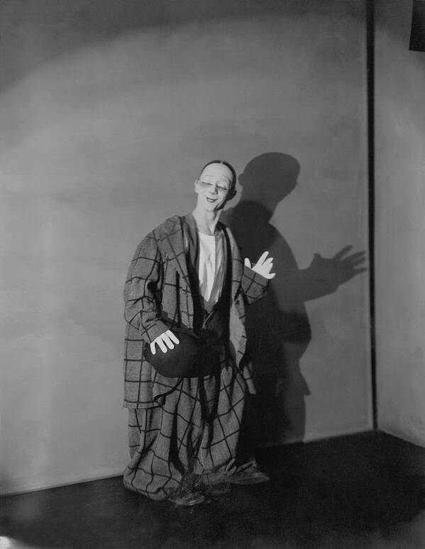Full-length Poster featuring the photograph Portrait Of Toto by Edward Steichen