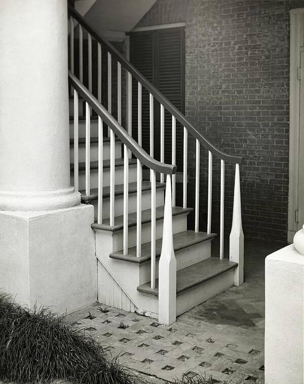 The Shadows Poster featuring the photograph Staircase Of The Shadows by William Grigsby