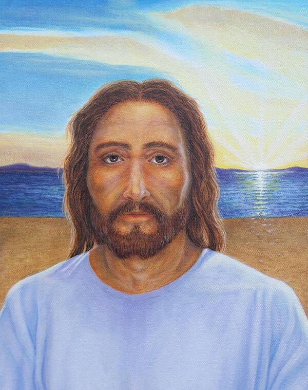 Jesus Poster featuring the painting Will You Follow Me - Jesus by Michele Myers