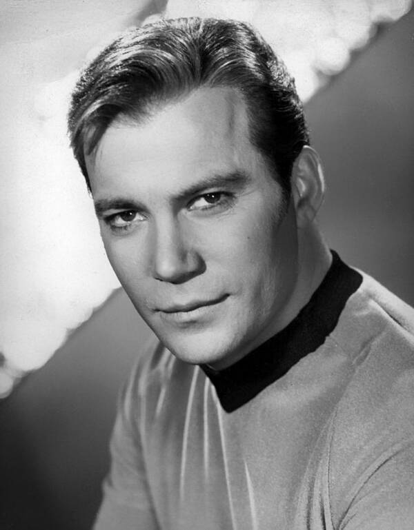 William Shatner Poster featuring the photograph William Shatner by Mountain Dreams