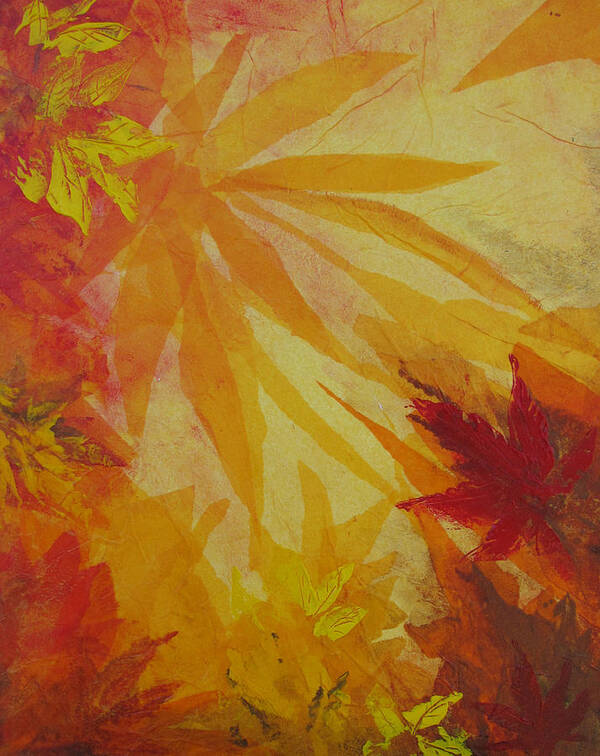 Autumn Poster featuring the painting Autumn Essence by Melanie Stanton