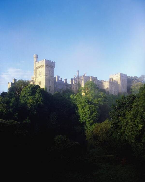 Blue Sky Poster featuring the photograph Lismore Castle, Co Waterford, Ireland by The Irish Image Collection 