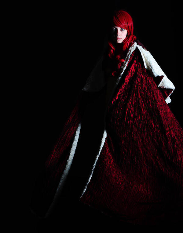 Beautiful Poster featuring the photograph Red Riding Hood by Jim Boardman