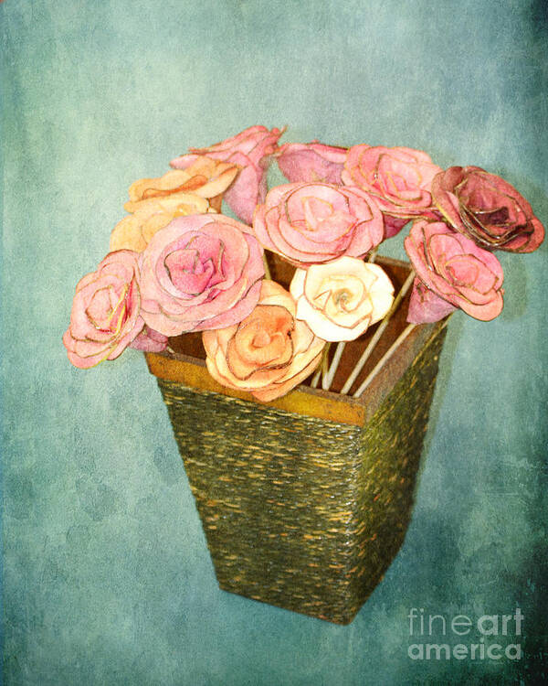 Roses Poster featuring the photograph Rose for You by Traci Cottingham