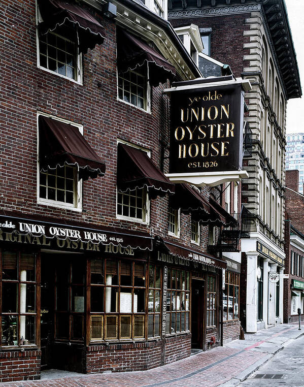 Ye Olde Union Oyster House Poster featuring the photograph Ye Olde Union Oyster House #1 by Mountain Dreams